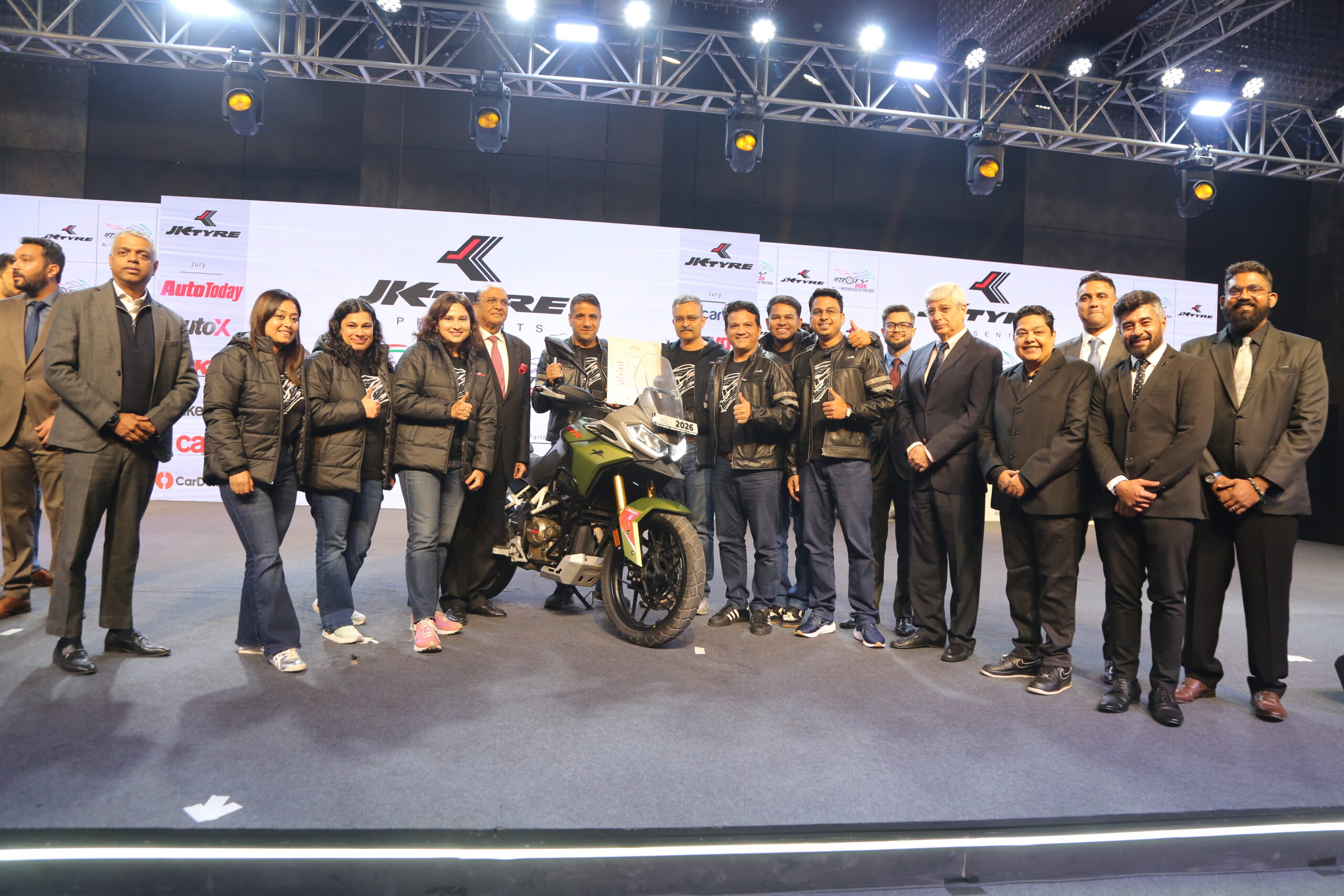 TVS Apache RTX Wins India’s Most Prestigious Biking Honor