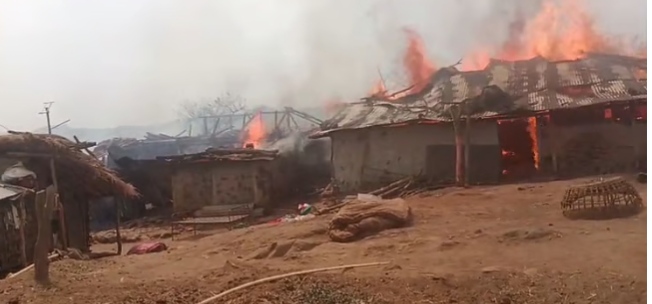 Devastating Fire Destroys Four Homes; Lightning Strike Kills Two Cattle