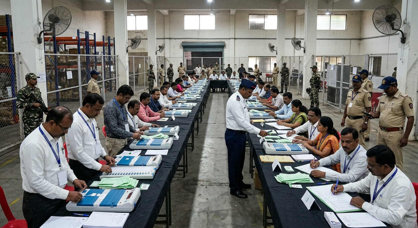 Baramati Assembly By-Election: Counting to Commence Tomorrow at Baramati MIDC