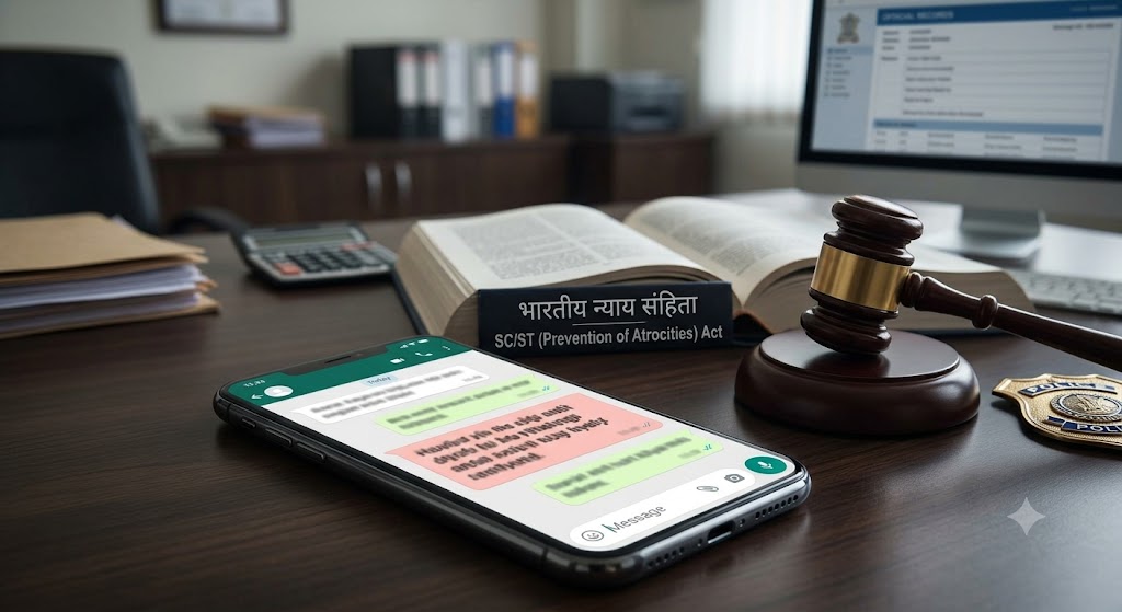 Atrocities Act Case Registered Against Tehsildar and WhatsApp Group Admin Over Controversial Post