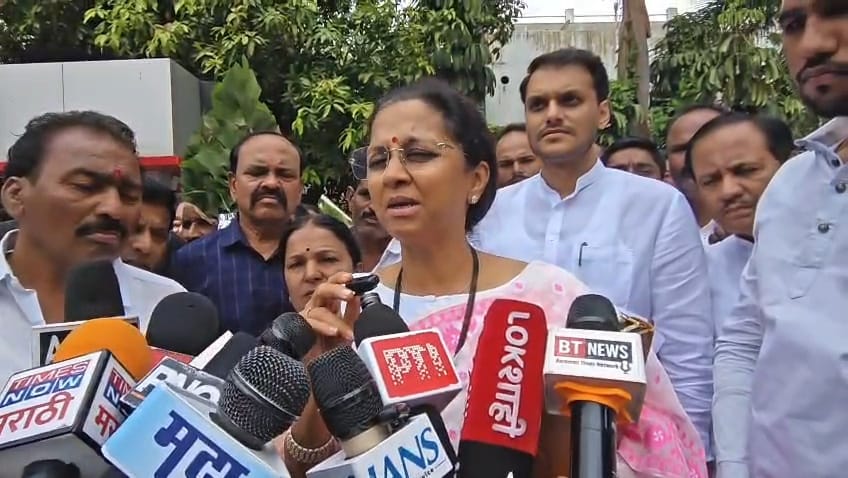 MP Supriya Sule Corners State Government on Key Issues
