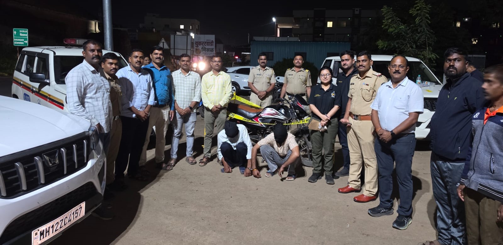 Pune Rural Police Seize ₹22 Lakh Worth MD Drugs in Shirur; Two Arrested